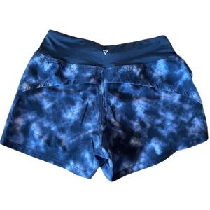 LIV - Life Integrity Earth Marble Pattern Athletic Shorts